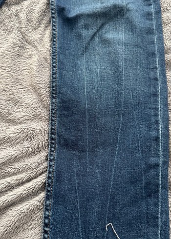 Bershka Lacivert Kadın jean - Görsel 6