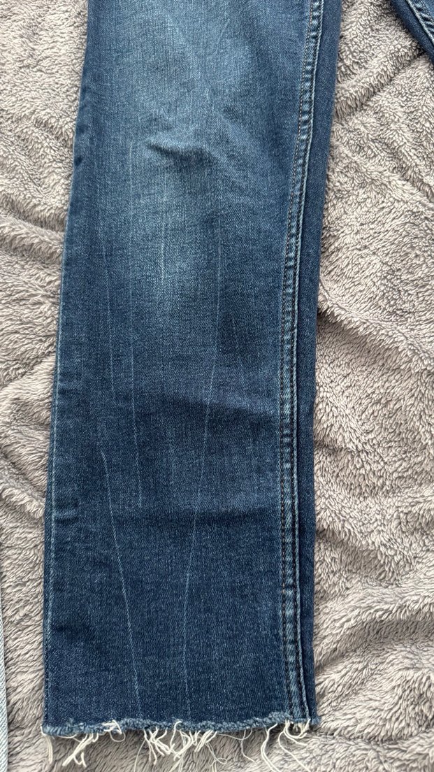 Bershka Lacivert Kadın jean - Görsel 5