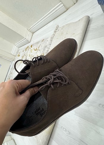 Kahverengi(acı kahve) Süet Erkek Klasik Ayakkabı - Görsel 2