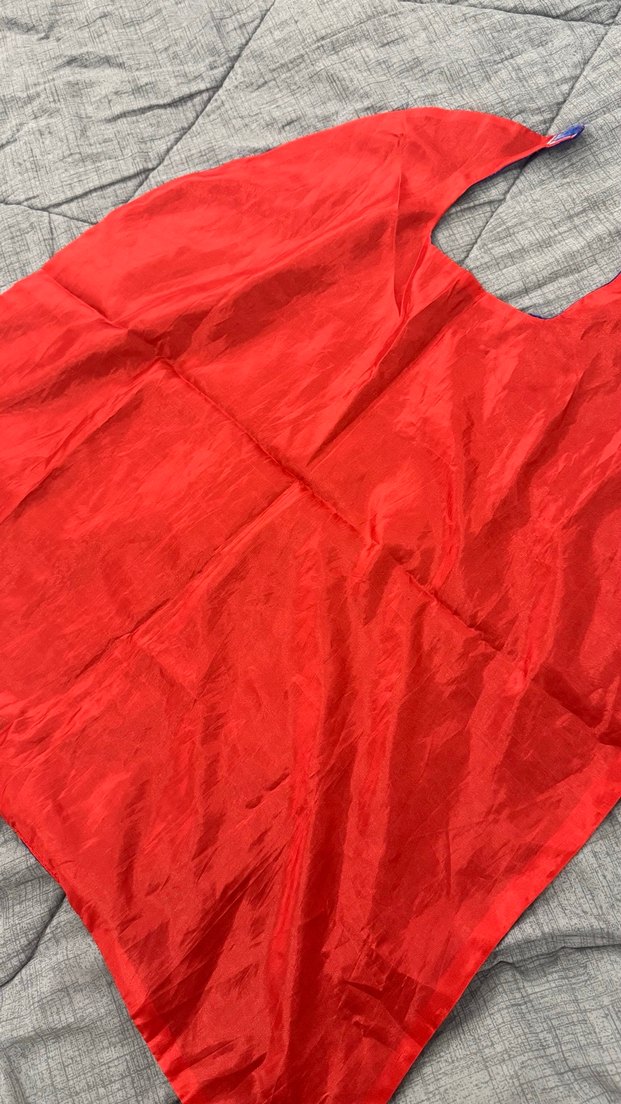 Süperman pelerin - Görsel 5