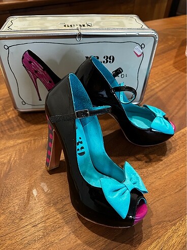 Vintage el yapımı tasarım ayakkabı - Görsel 5