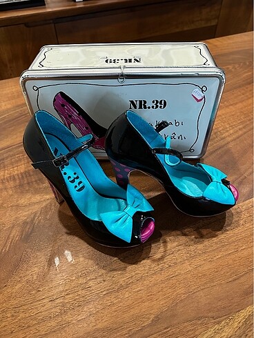 Vintage el yapımı tasarım ayakkabı - Görsel 6