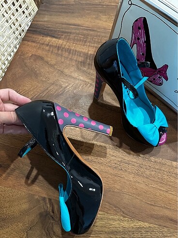 Vintage el yapımı tasarım ayakkabı - Görsel 12