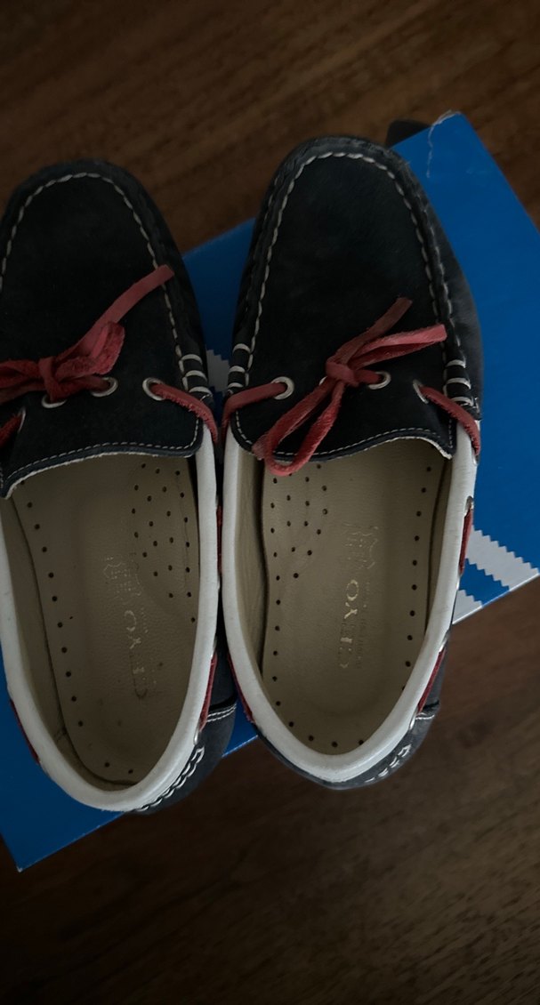 Erkek Çocuk Mavi Bağcıklı Kauçuk Ayakkabı - Görsel 4