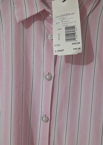 44 Beden Pembe gönlek
