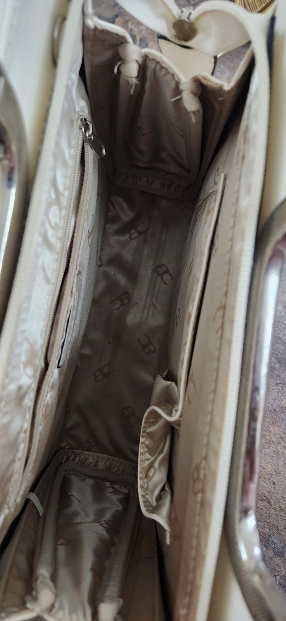 Beyaz Deri Kadın Çanta - Görsel 5