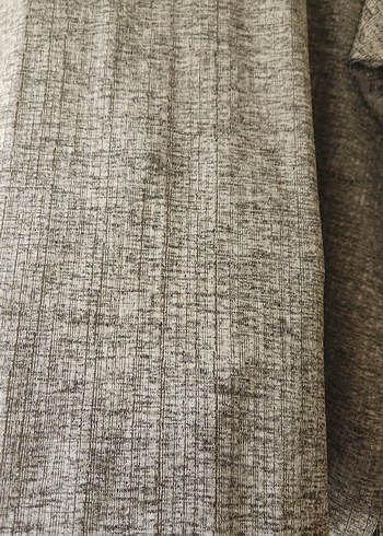 Gri Kadın ince Triko Bisiklet Yaka omuzları açık Kazak - Görsel 4