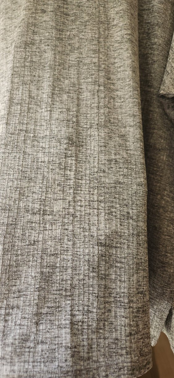 Gri Kadın ince Triko Bisiklet Yaka omuzları açık Kazak - Görsel 4