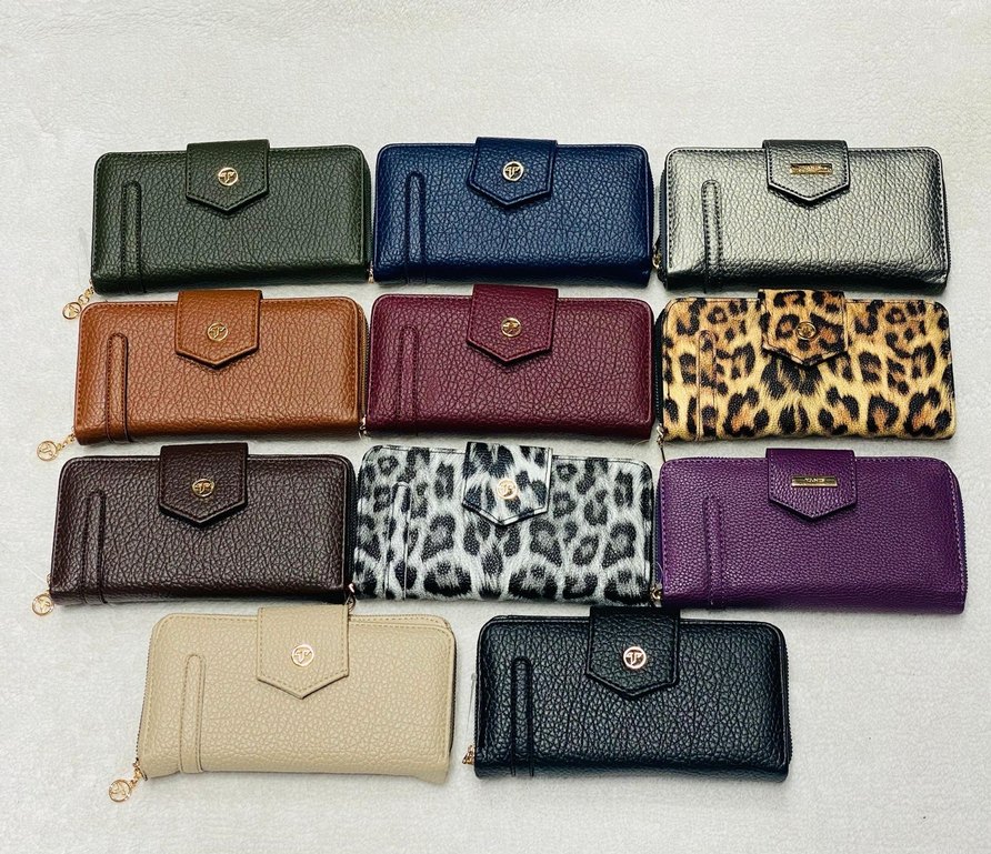 Deri Fermuarlı Kadın Cüzdan - Görsel 2