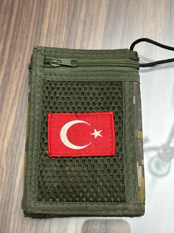Kamuflaj Desenli Erkek Cüzdanı asker cüzdanı - Görsel 2