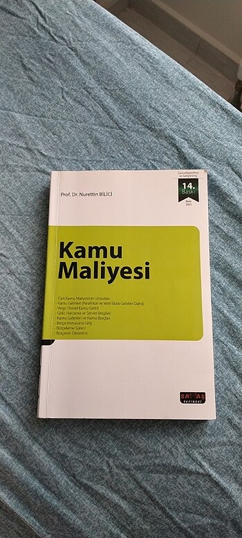 Kamu maliyesi Nurettin Bilici