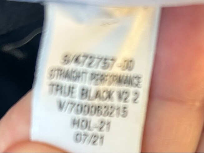 GAP marka siyah sıfır 29/30 kanvas pantalon - Görsel 8