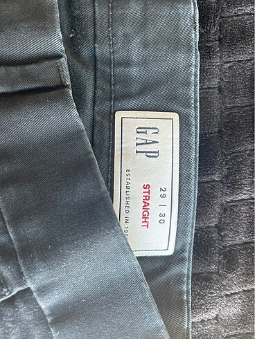 GAP marka siyah sıfır 29/30 kanvas pantalon - Görsel 3