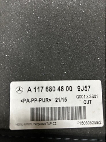 Mercedes W246 B180 orjinal halı paspas - Görsel 13