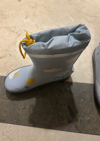 Tchibo Çocuk Yağmur Çizmesi 32/33 numara mavi renk - Görsel 4
