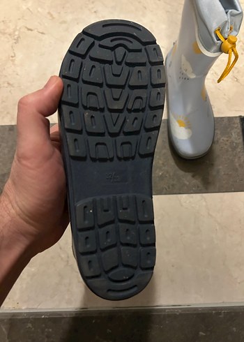 Tchibo Çocuk Yağmur Çizmesi 32/33 numara mavi renk - Görsel 3