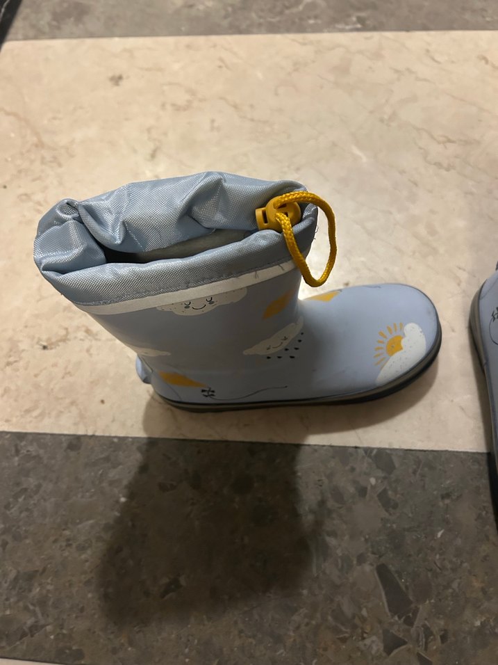 Tchibo Çocuk Yağmur Çizmesi 32/33 numara mavi renk - Görsel 5