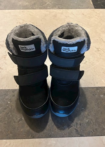Jack Wolfskin 35 numara siyah renk kışlık çocuk botu - Görsel 3