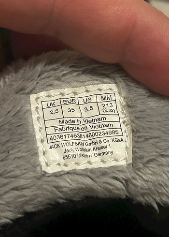 Jack Wolfskin 35 numara siyah renk kışlık çocuk botu - Görsel 9