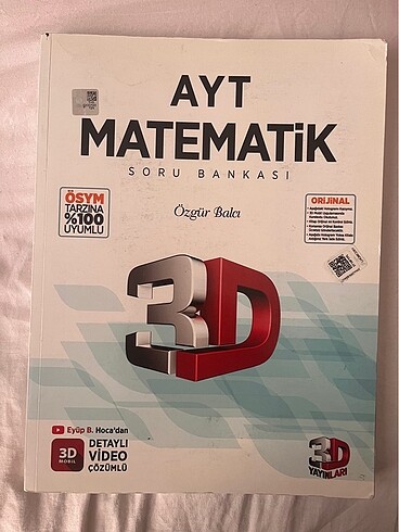 3D AYT Matematik Soru Bankası