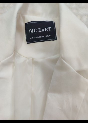 Kadın Beyaz  Blazer Ceket - Görsel 5