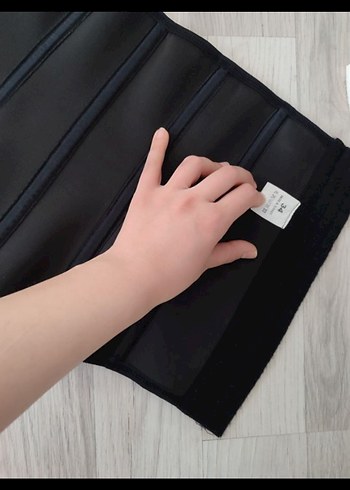 Siyah Dikişsiz göbek Korsesi - Görsel 5