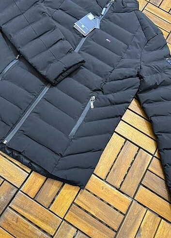 3xl Beden Siyah Şişme Tommy Hilfiger 