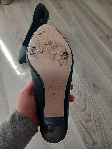 40 Beden siyah Renk topuklu ayakkabı