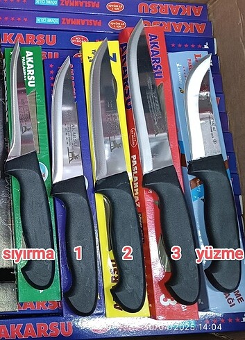 Et Bıçağı 1 Adet Fiyatıdır