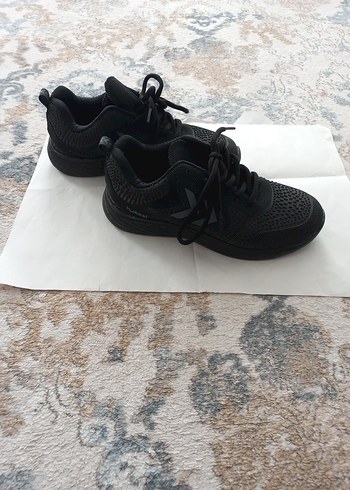 Hummel Siyah Bağcıklı Kadın Spor Ayakkabısı