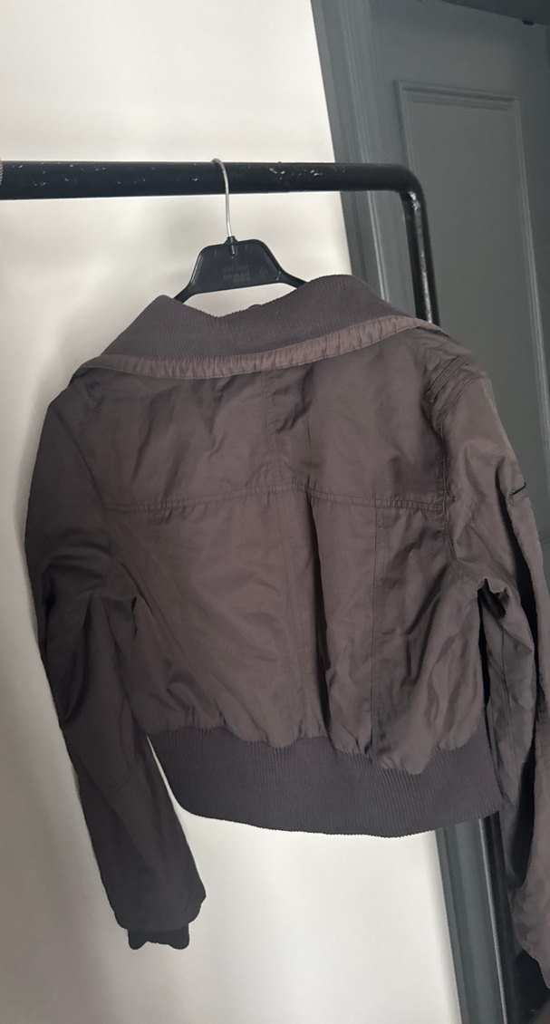 Gri Bel Detaylı Kadın Ceket - Görsel 2