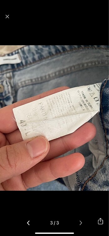 Mavi Jeans Buz mavisi şalvar tip pantolon