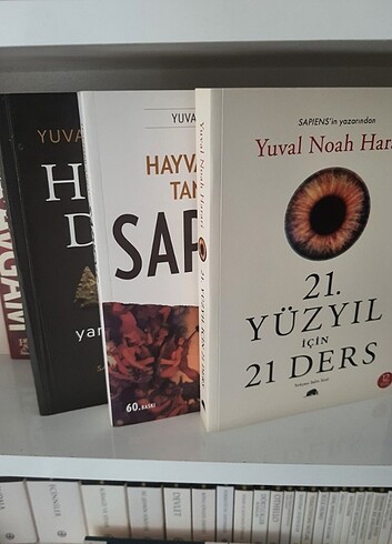 Sapiens,homo deus,21.yuzyil harari seti kronik kitap