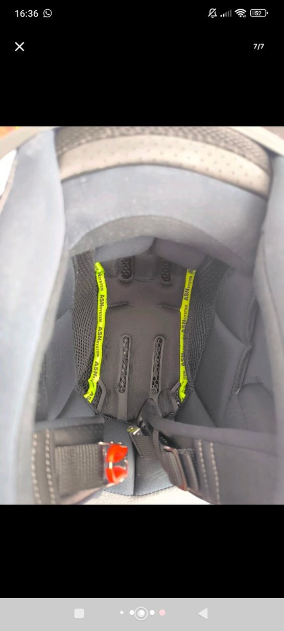 Pembe Desenli Biker Motosiklet Kaskı XS beden - Görsel 4