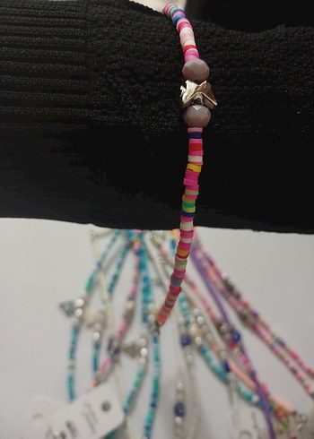 Renkli Boncuklu Bohem Bileklikler - Görsel 2