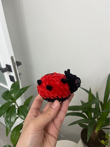 Diğer Uğur böceği peluş -anahtarlık-araba süsü