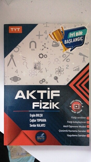 Sıfır Aktif yayınları TYT Fizik Soru Bankası
