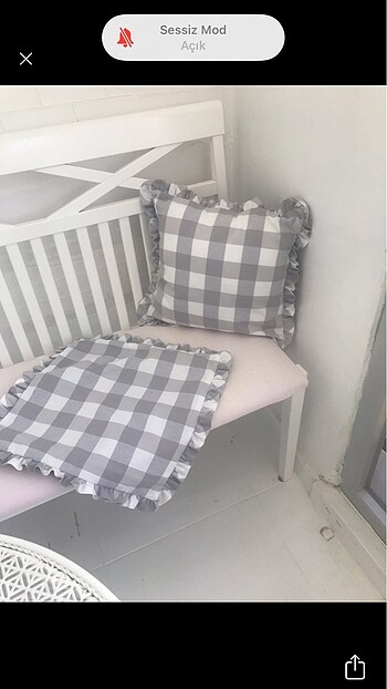 English home ekose kırlent