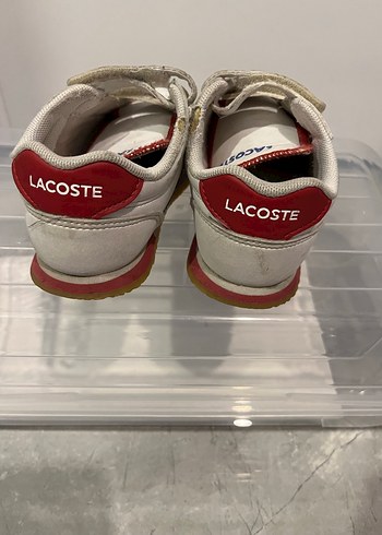 Kız  erkek Çocuk Beyaz Cırt Cırtlı Spor Ayakkabı 27 no - Görsel 3