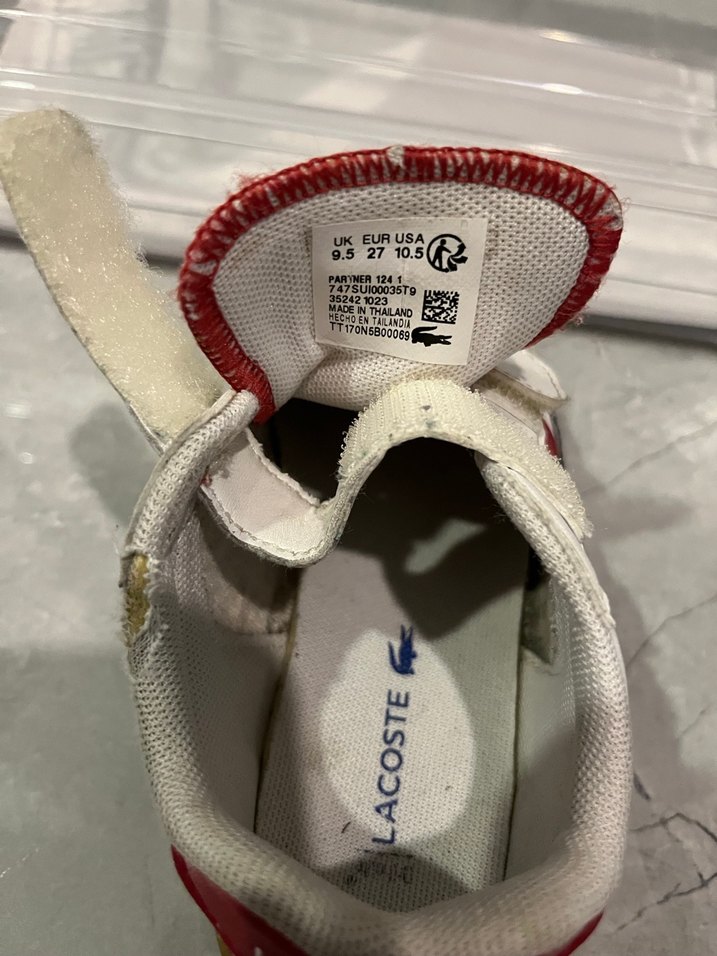 Kız  erkek Çocuk Beyaz Cırt Cırtlı Spor Ayakkabı 27 no - Görsel 4