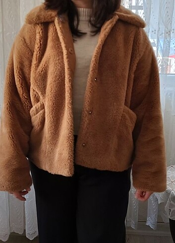 Peluş mont 