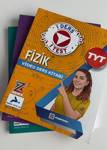 TYT Fizik, Kimya ve Biyoloji Video Ders Kitapları ZEDUVA