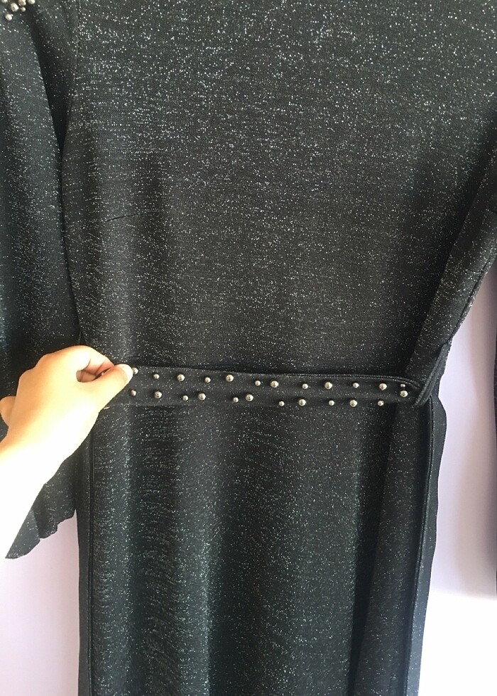 Taşlı elbise - Görsel 2