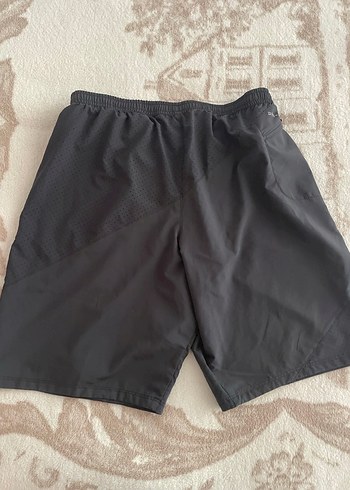 Siyah Rahat Kesim Spor Şort - Görsel 3