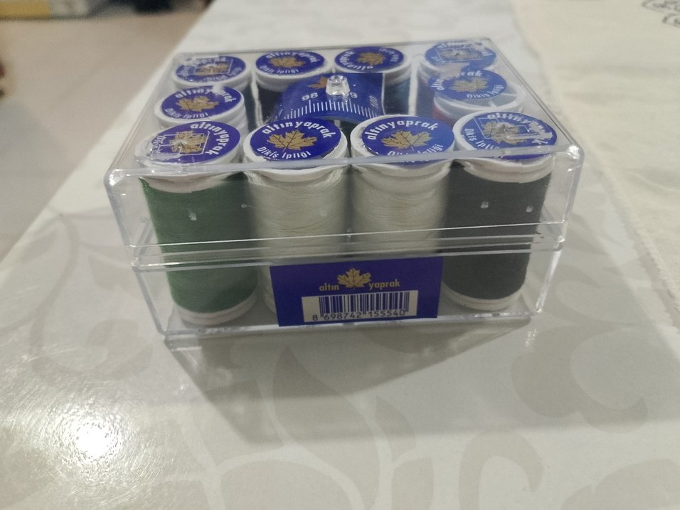 Dikiş İpi Seti 10'lu +mezura - Görsel 2