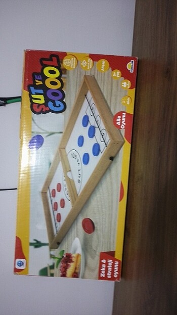 Şut ve gol Aile oyunu ahşap - Görsel 3