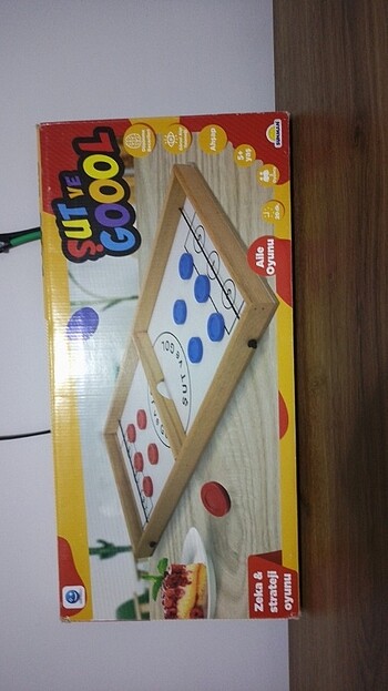 Şut ve gol Aile oyunu ahşap - Görsel 4