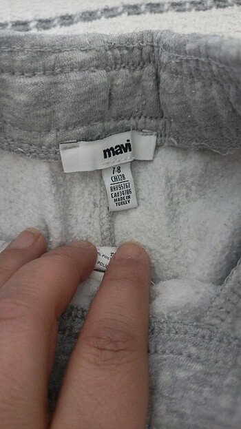 7 Yaş Beden Mavi jeans erkek çocuk eşofman altı 7-8 yaş