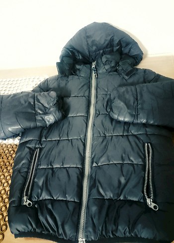 H&M erkek çocuk mont 10-11 yaş siyah - Görsel 2