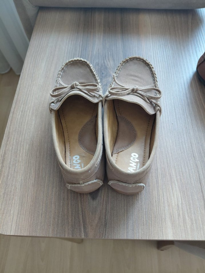 Bej Süet erkek çocuk ayskkabı - Görsel 2